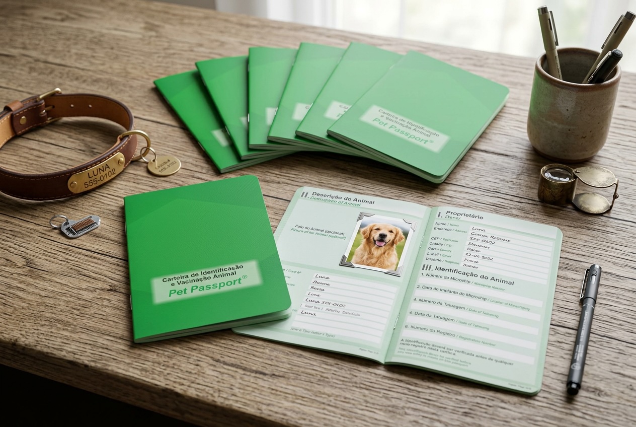 Pet Passport Aberto